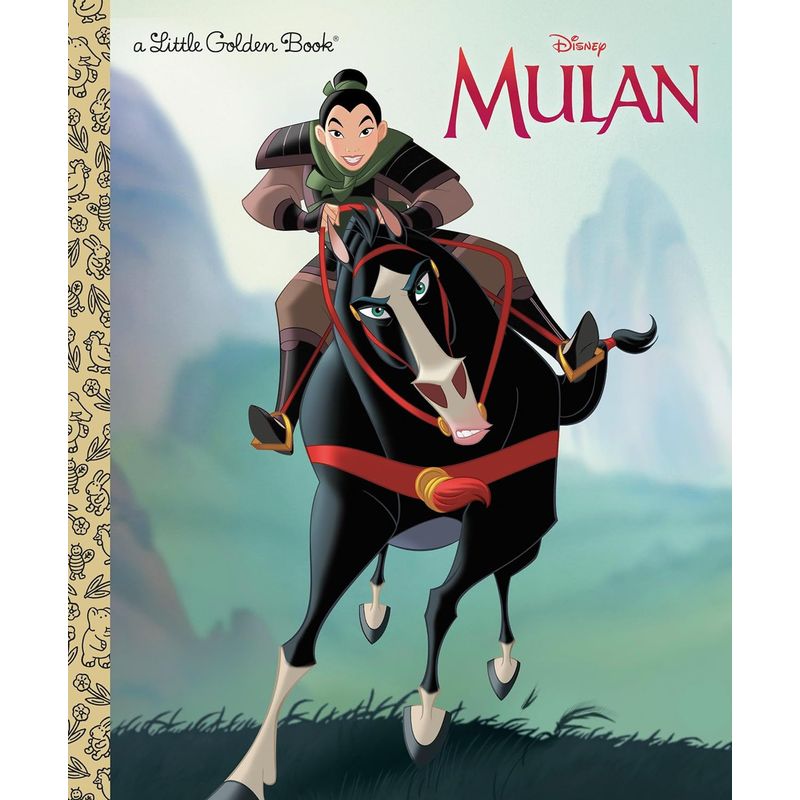 GENERICO - Libro Inglés Disney Mulan Golden Book Hardcover