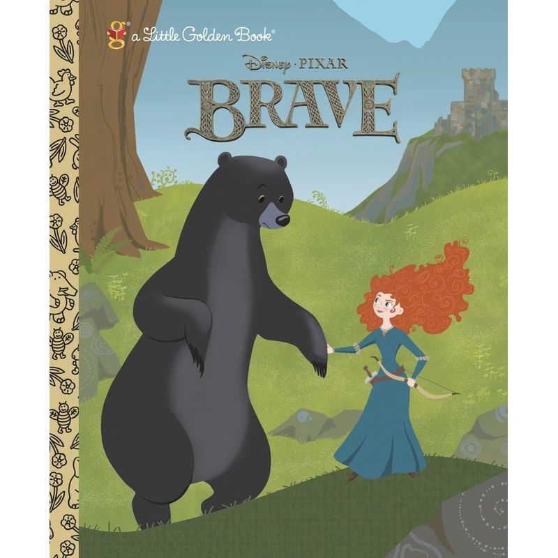 GENERICO - Libro Inglés Disney Brave Golden Book Hardcover