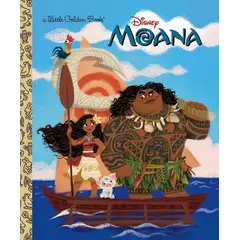 GENERICO - Libro Inglés Disney Moana Golden Book Hardcover