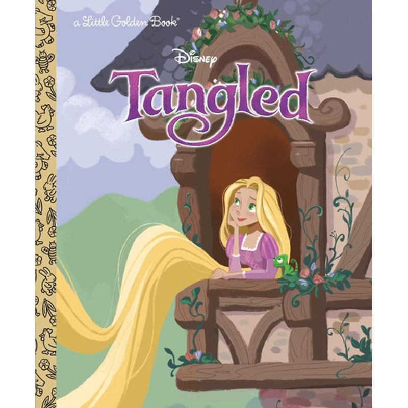 GENERICO - Libro Inglés Disney Tangled Golden Book Hardcover