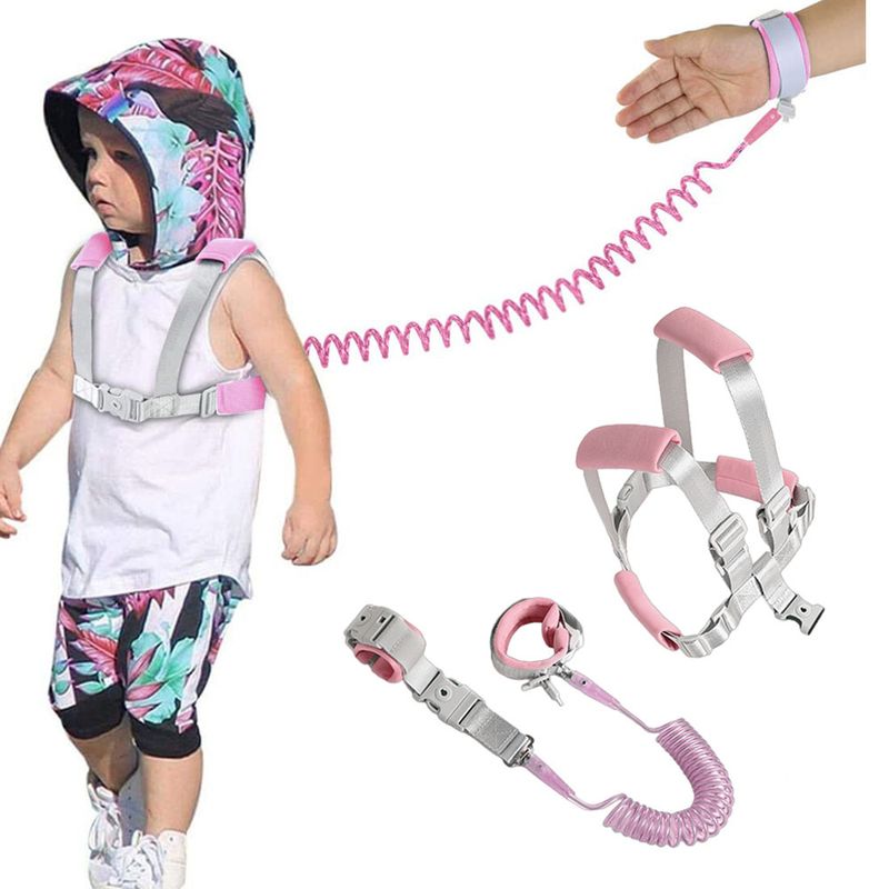 KINDA NICE - Arnés Pulsera De Seguridad Para Niños 2m Anti Pérdida 2 En 1