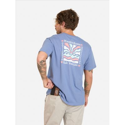 Imagen 2 del producto Pack Polera Billetera Liau Morado Hombre