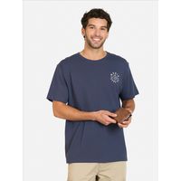 Pack Polera Billetera Falu Azul Hombre