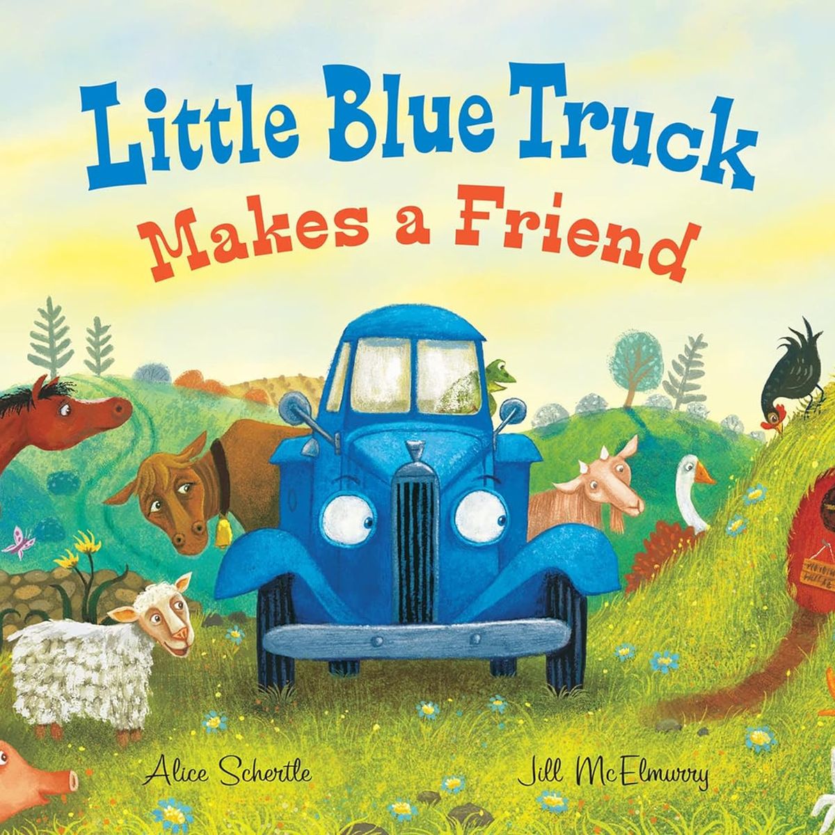 GENERICO - Libro Inglés Little Blue Truck Makes a Friend Hardcover