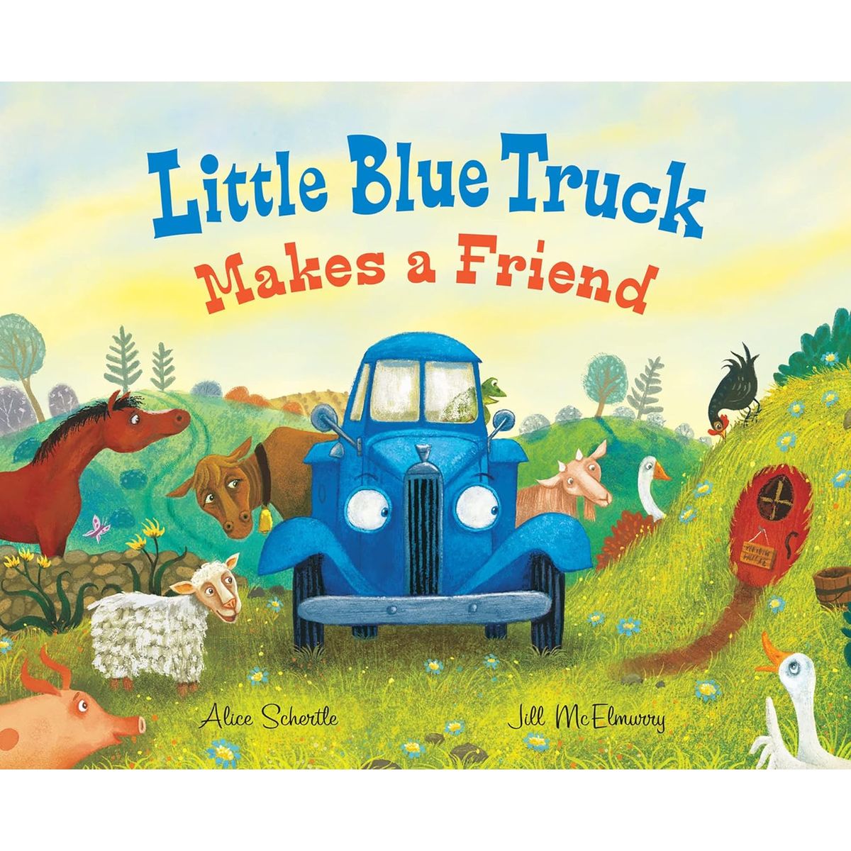 GENERICO - Libro Inglés Little Blue Truck Makes a Friend Hardcover