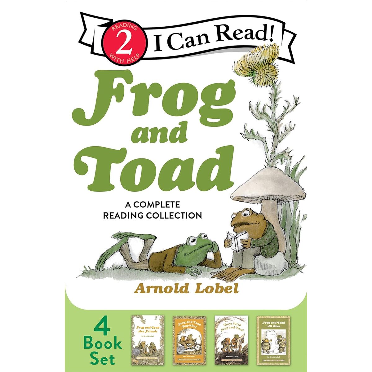 GENERICO - Libro Inglés Frog and Toad Colección Completa Paperback
