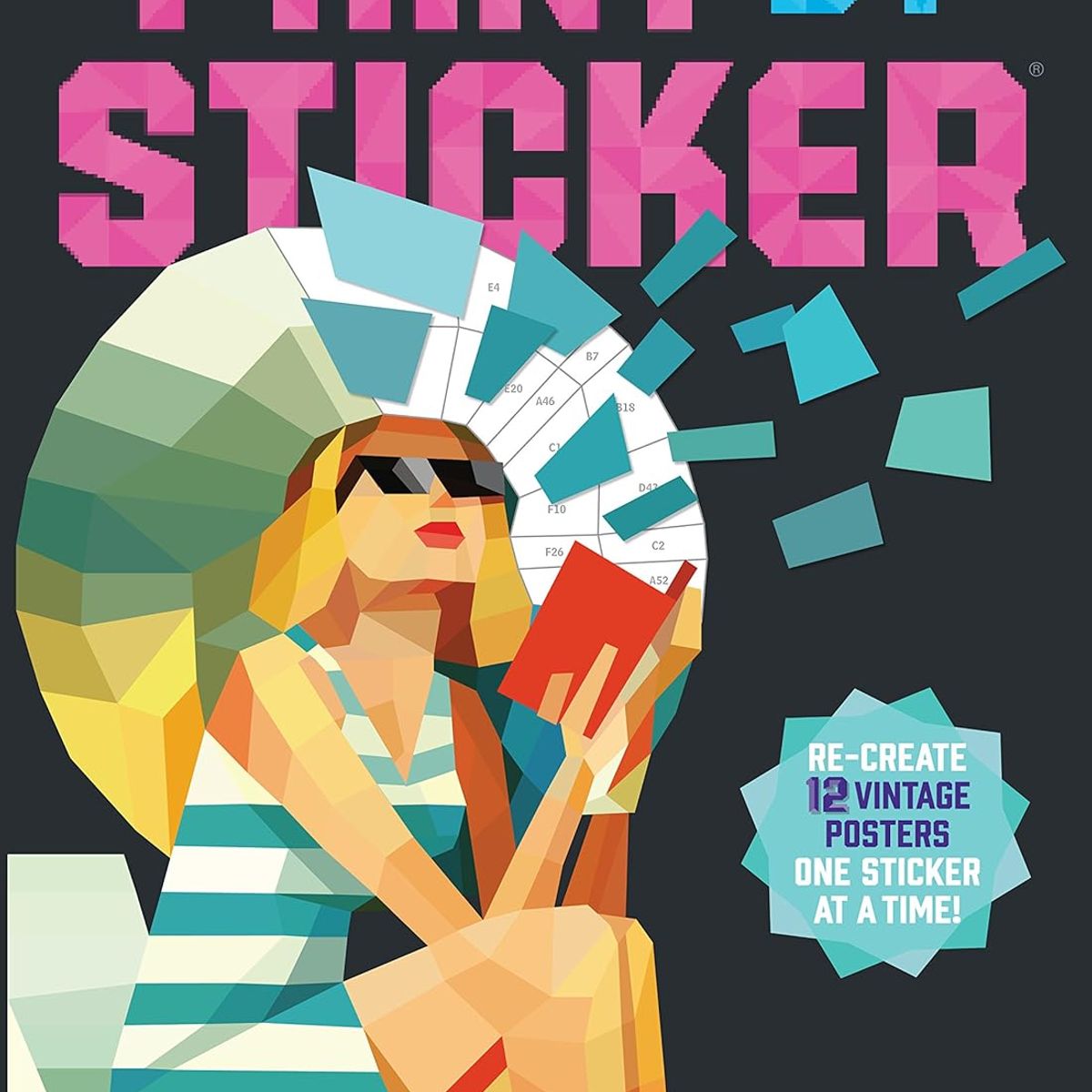 GENERICO - Paint by Stickers  Pinta Con Stickers Viajes Workman