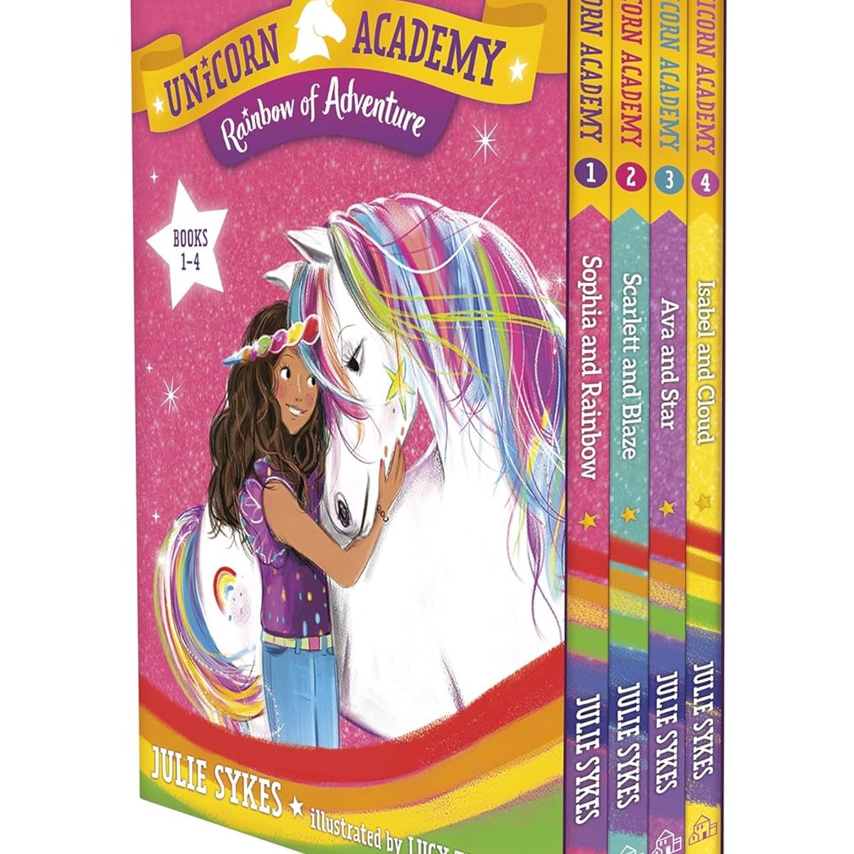 RANDOM HOUSE - Libro Inglés Unicorn Academy 4 Book Set Paperback