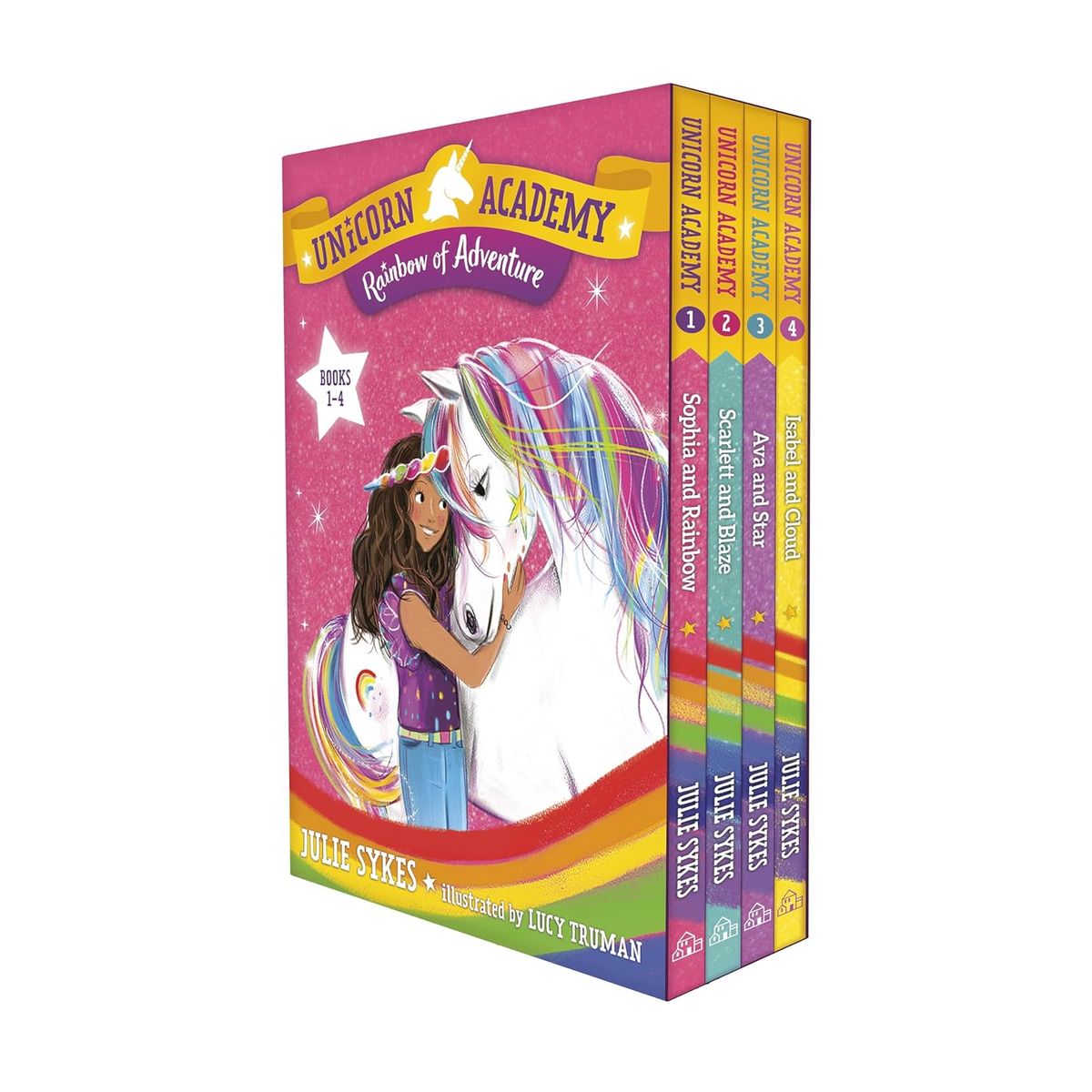 RANDOM HOUSE - Libro Inglés Unicorn Academy 4 Book Set Paperback