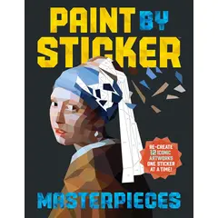 GENERICO - Paint by Stickers Pinta Con Stickers Obras De Arte