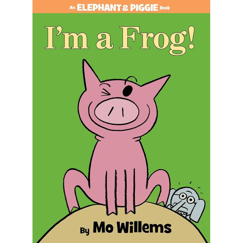 GENERICO - Libro Inglés Elephant & Piggie Im a Frog Hardcover