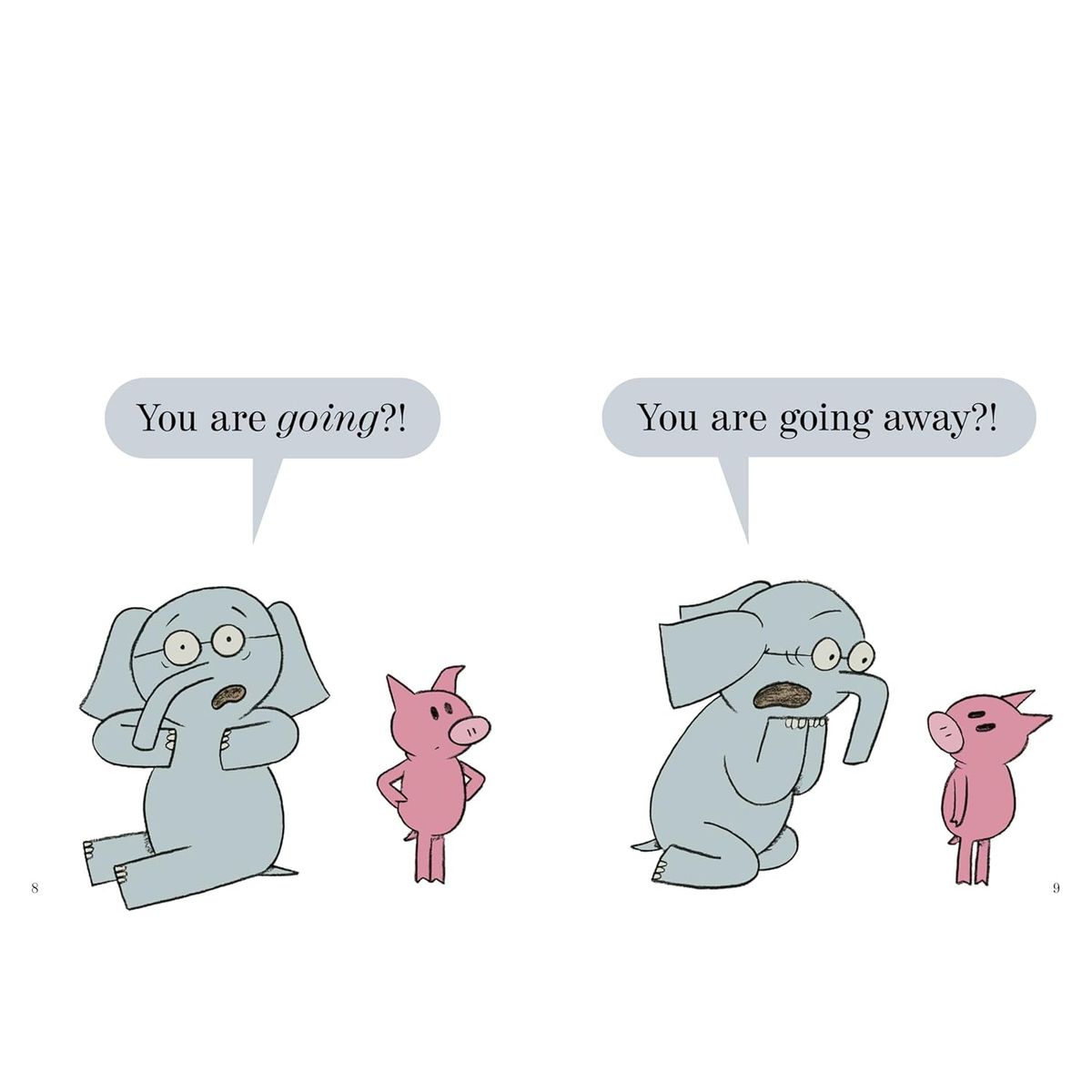 GENERICO - Libro Inglés Elephant & Piggie I Am Going Hardcover