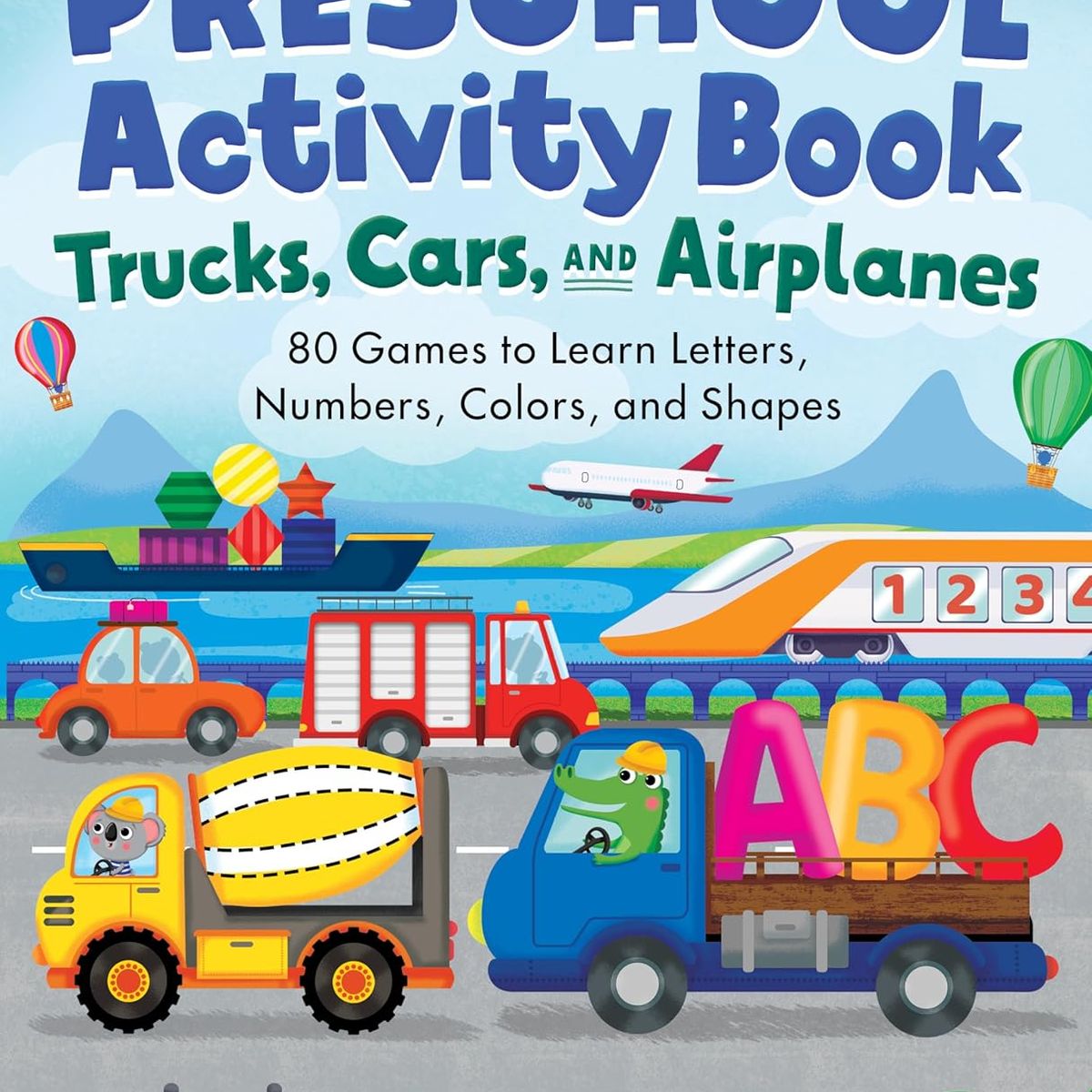 GENERICO - Libro Inglés Preschool Activity Book Vehículos Paperback
