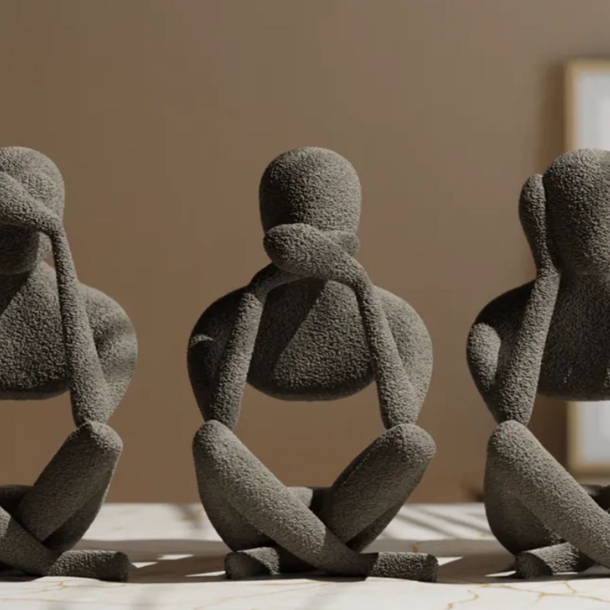 GENERICO - Decoración Minimalista - Trío del Mal