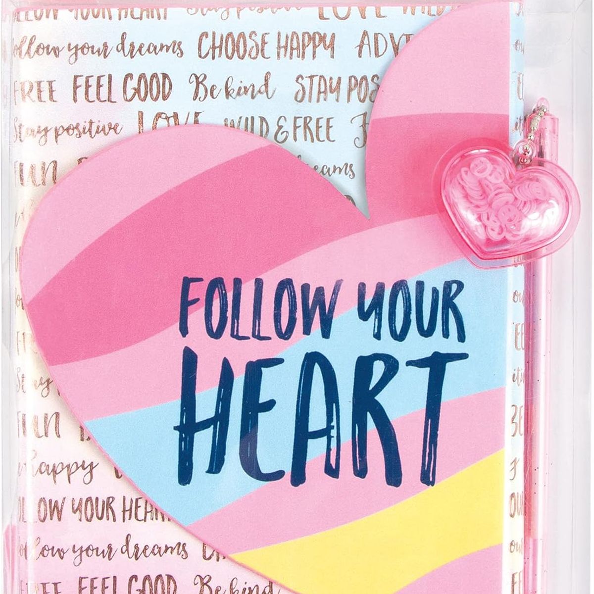 MAKE IT REAL - Diario Follow Your Heart con Lápiz 12043 Make It Real
