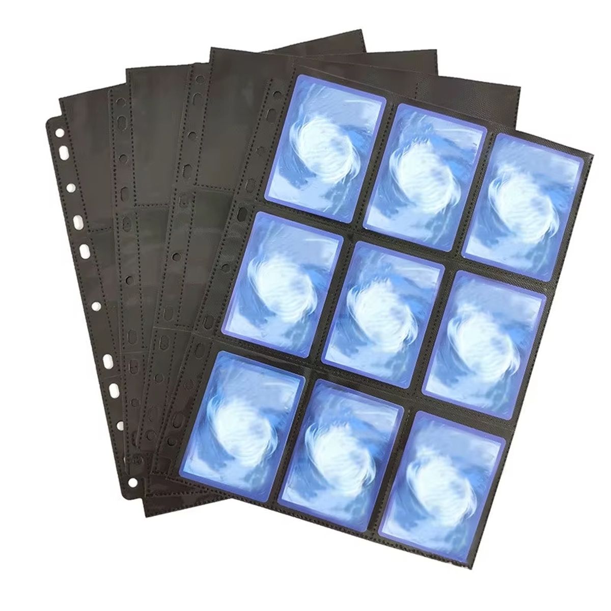 ZG STORE - 100 Hojas Para Cartas Tcg Pokemon Yugioh MyL Carga Lateral