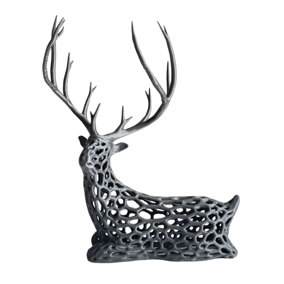 GENERICO - Decoración Ciervo Voronoi