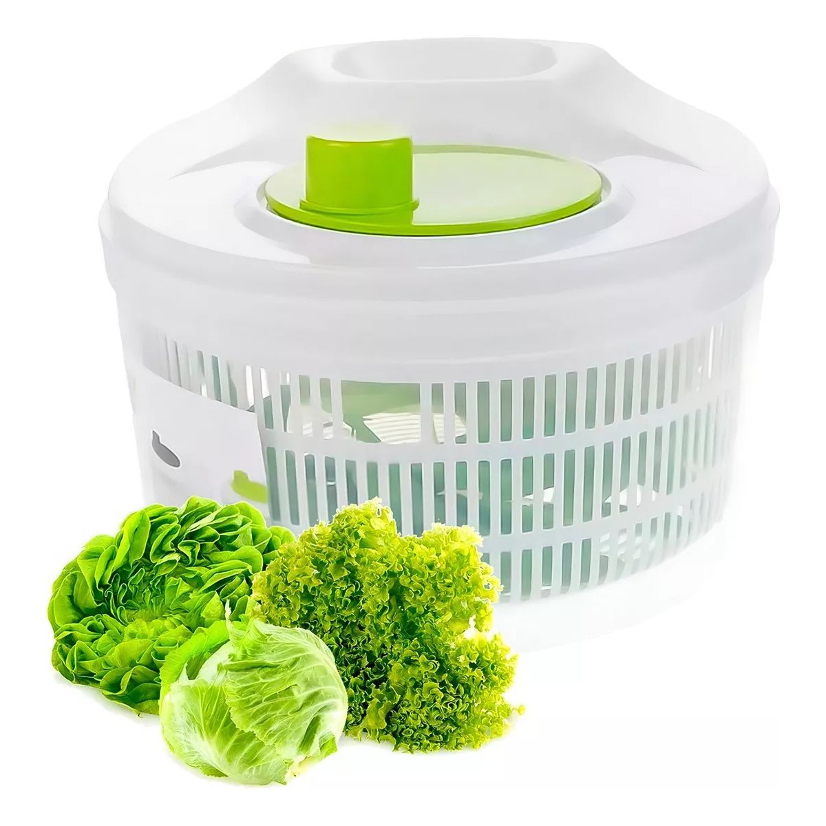 GENERICO - Centrifuga Secadora De Verduras Y Frutas Color Blanco