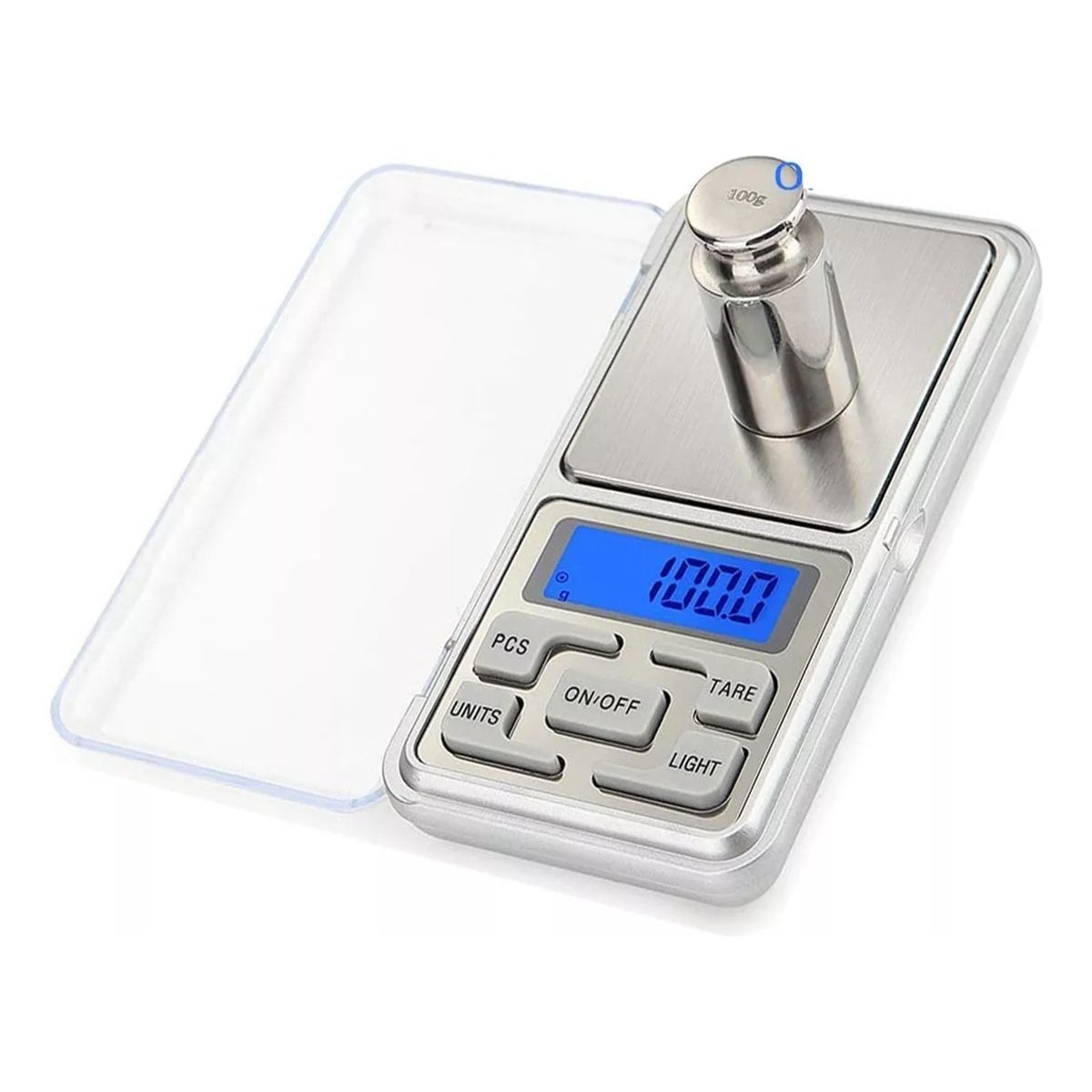 GENERICO - Minibáscula Digital De 01 G Hasta 500 G De Haina Color Negro