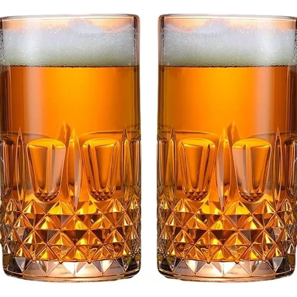 GENERICO - Set De 2 Vasos Cervecero De Vidrio 500ml Vaso Chopero