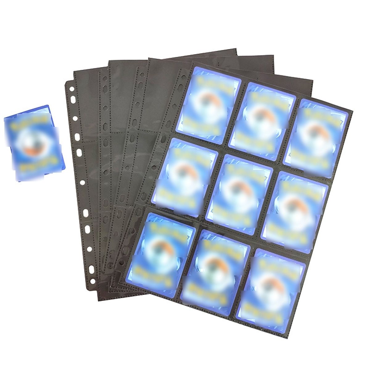 ZG STORE - 50 Hojas Para Cartas Tcg Pokemon Yugioh MyL Carga Vertical