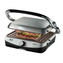 OSTER - Parrilla y Panini Revestimiento Bioceramic CKSTPA4881