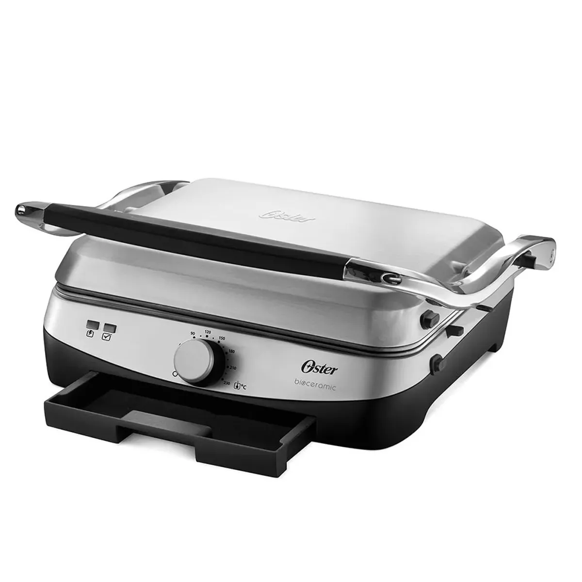 OSTER - Oster Parrilla y Panini Revestimiento Bioceramic CKSTPA4881