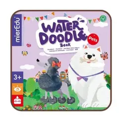 MIEREDU - Cuentos para Pintar con Agua Mascotas