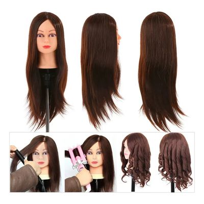 Imagen 2 del producto Modelo De Cabeza Tecnica Pelo Para Peinar Trenzar El Cabello