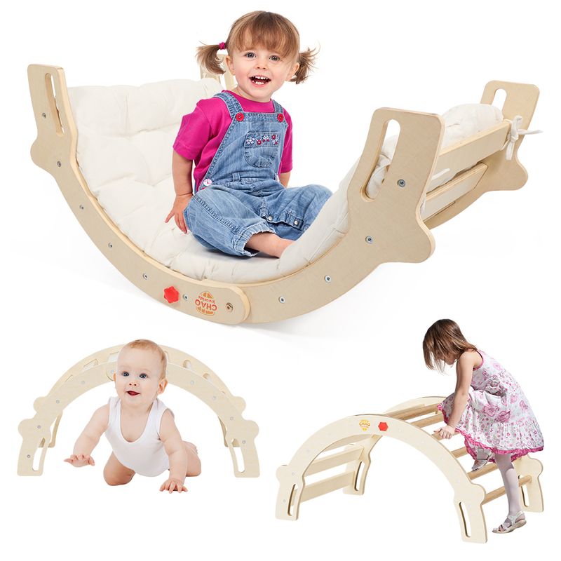 ZSPK - Arco de Equilibrio Plegable Para Escalada de Niño Montessori