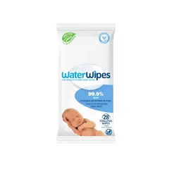 WATER WIPES - Toallitas húmedas WaterWipes Biodegradables 28 unidades
