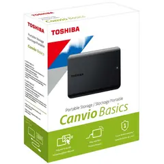 TOSHIBA - Disco Duro Portátil Canvio Basics 4TB USB 3.0 HDTB540XK3CA