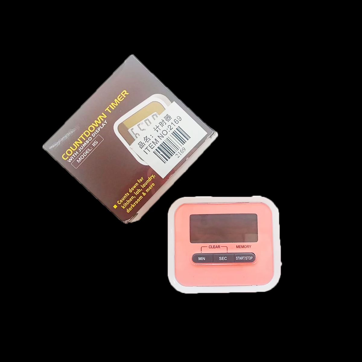 GENERICO - Cronómetro regresivo 1 canales laboratorio (unidad)