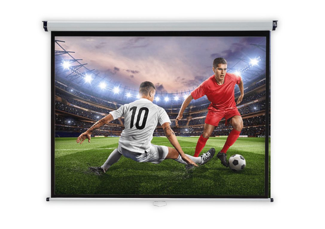MALIK Telon Mural 180x180 cm 11 para proyector Benq EW800ST