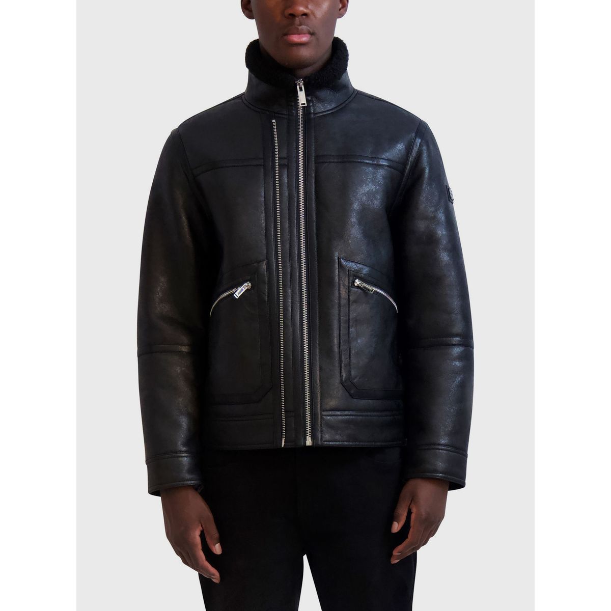 KARL LAGERFELD - Chaqueta con doble cremallera