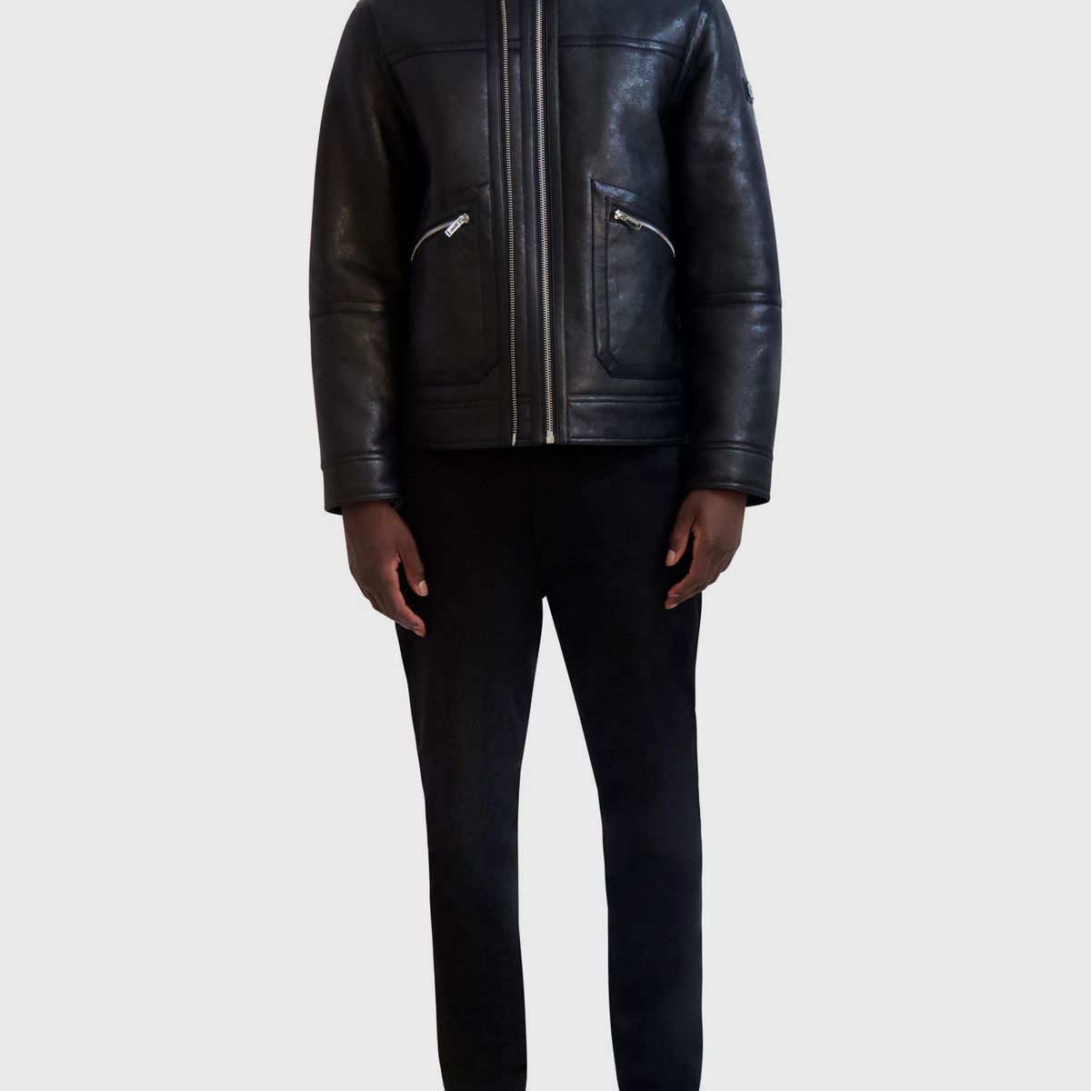 KARL LAGERFELD - Chaqueta con doble cremallera