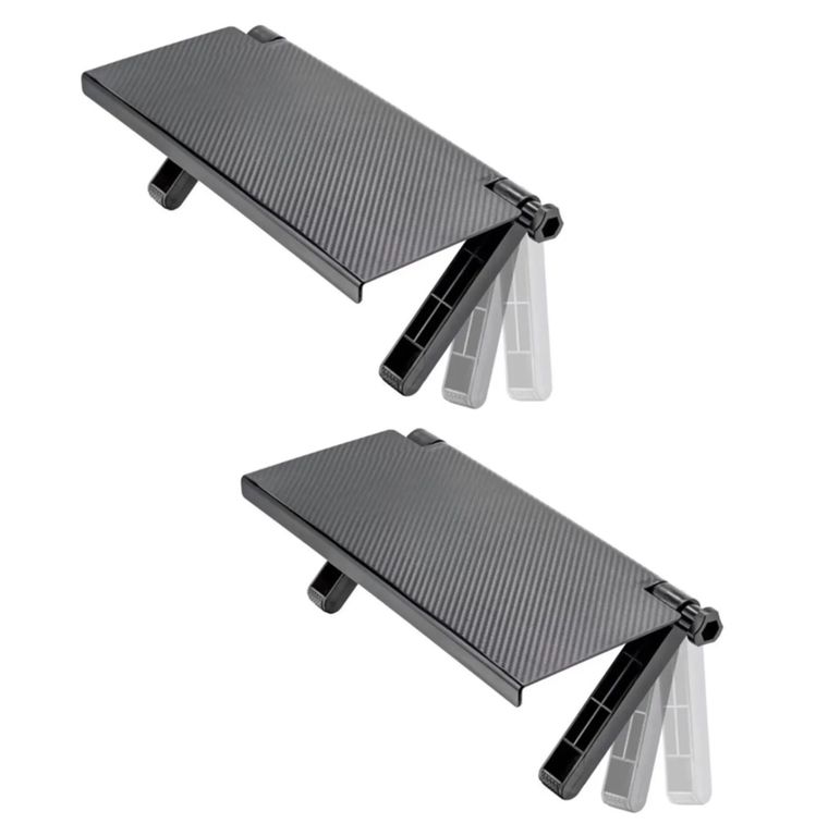 GENERICO X2 Repisa Plegable Tv Monitor Control Remoto Soporte Router