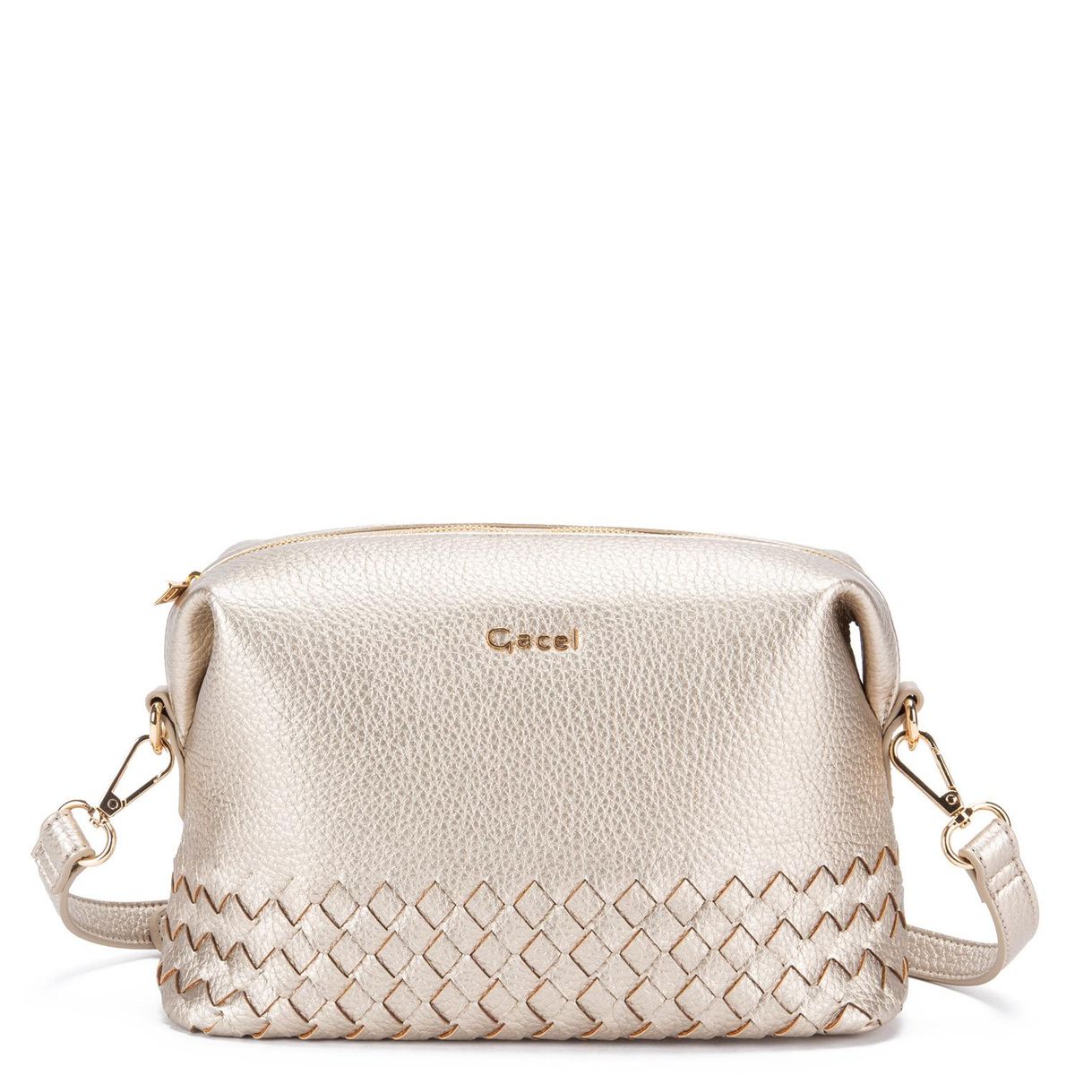 GACEL - Cartera - Bandolera Grande - Gacel - Dorado