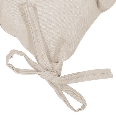 Imagen 2 del producto Cojín silla Botones con amarras 43x43 Beige