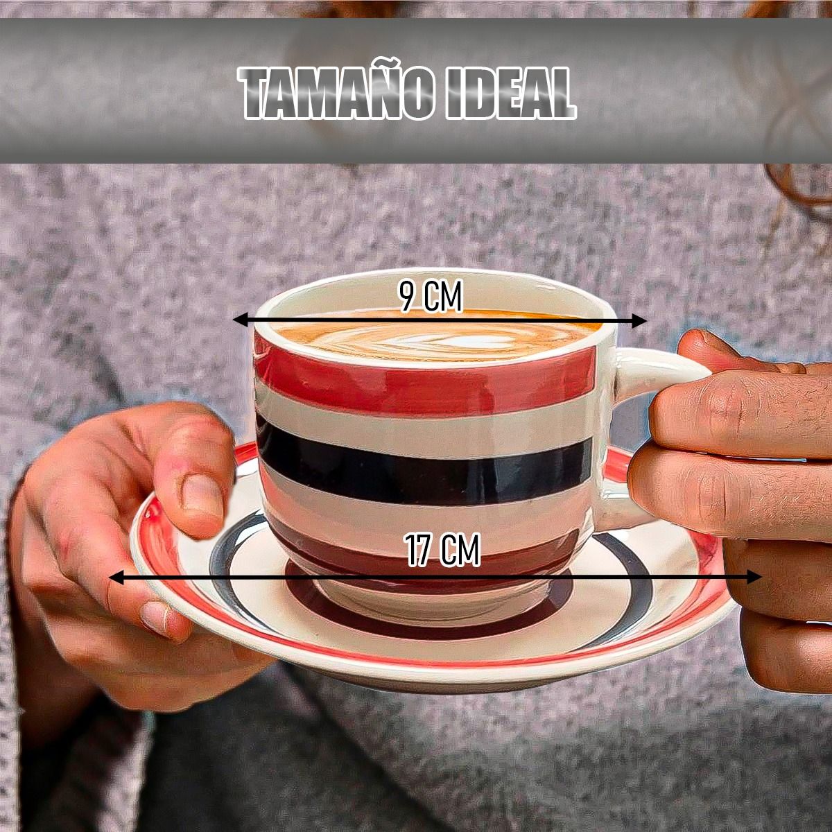 GENERICO - Juego De Tazas Tazas Para Cafe Set 6 Tazas Juegos De Tazas