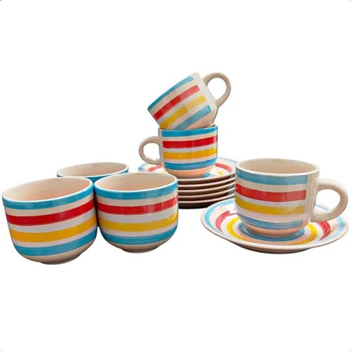 GENERICO - Juego De Tazas Tazas Para Cafe Set 6 Tazas Juegos De Tazas