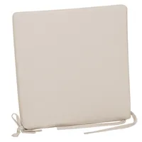 Cojín silla molde con amarras 43x43 Beige