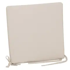 MASEL - Cojín silla molde con amarras 43x43 Beige