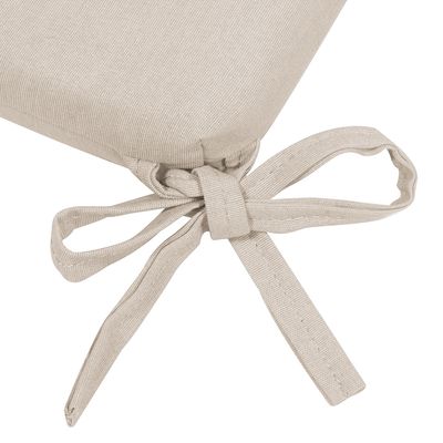 Imagen 2 del producto Cojín silla molde con amarras 43x43 Beige
