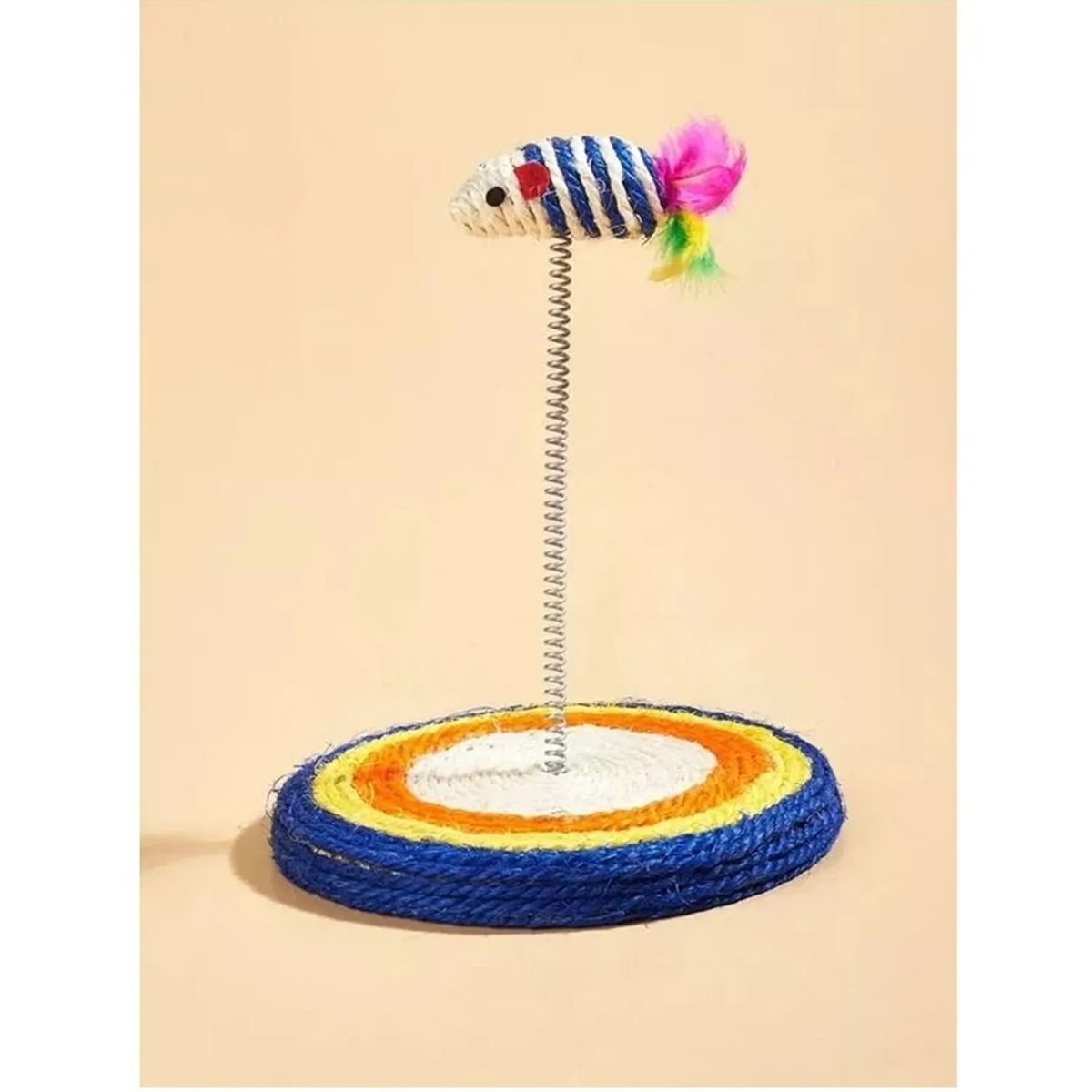 GENERICO - Rascador Gato Raton Torre Juguete Mini Rascador Con Porfiado