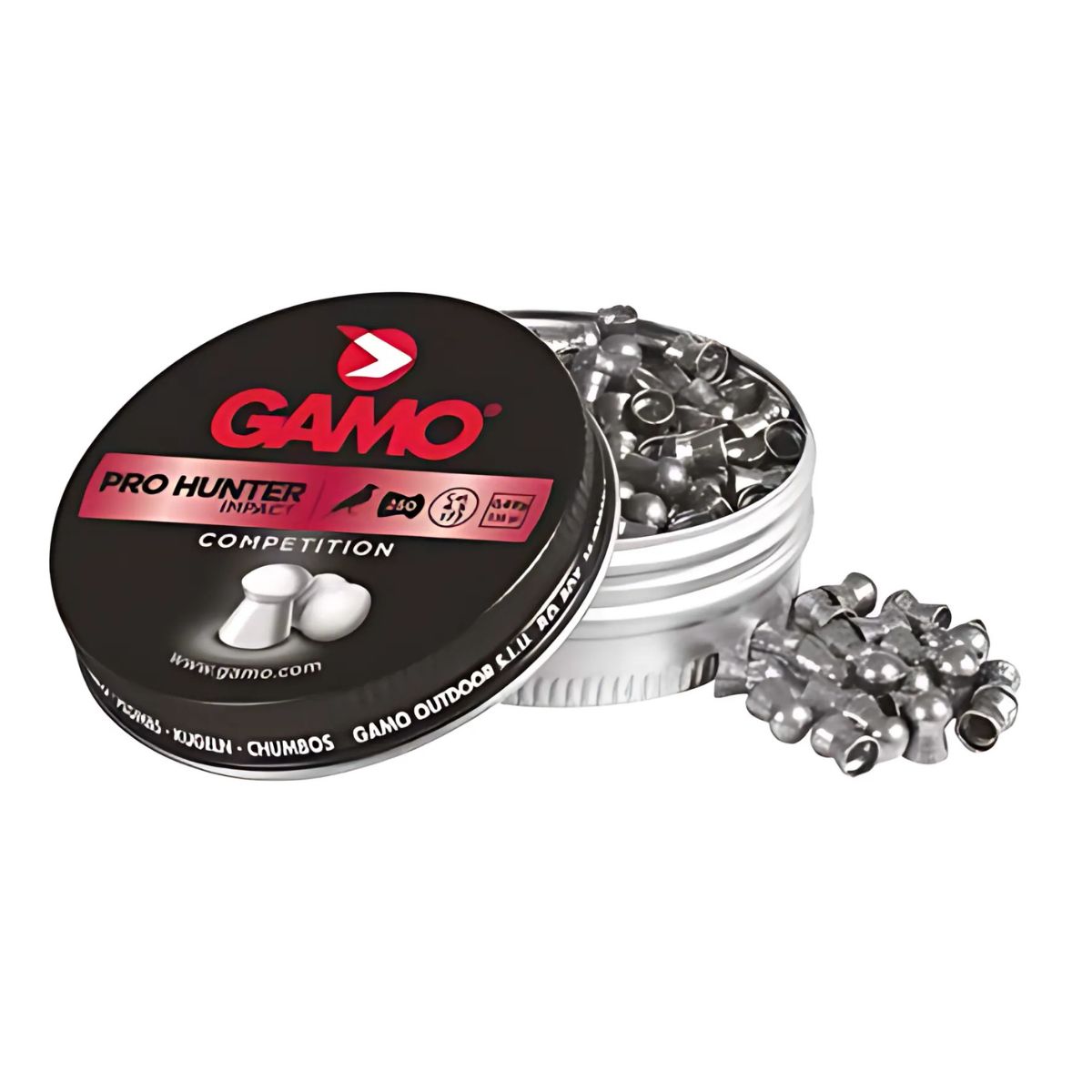GAMO - Lata Gamo 250 Poston 4,5 Pro Hunter