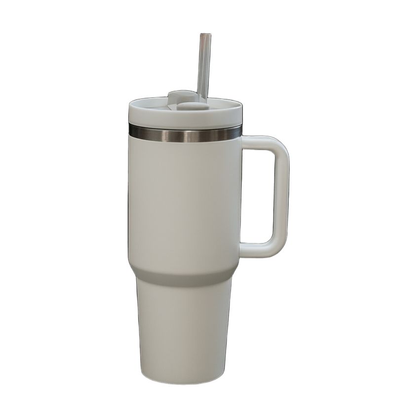 GENERICO - Vaso Térmico Portátil De Acero Inoxidable 1200ml Para Bebidas Frías Y Calientes Con Tapa Antiderrames