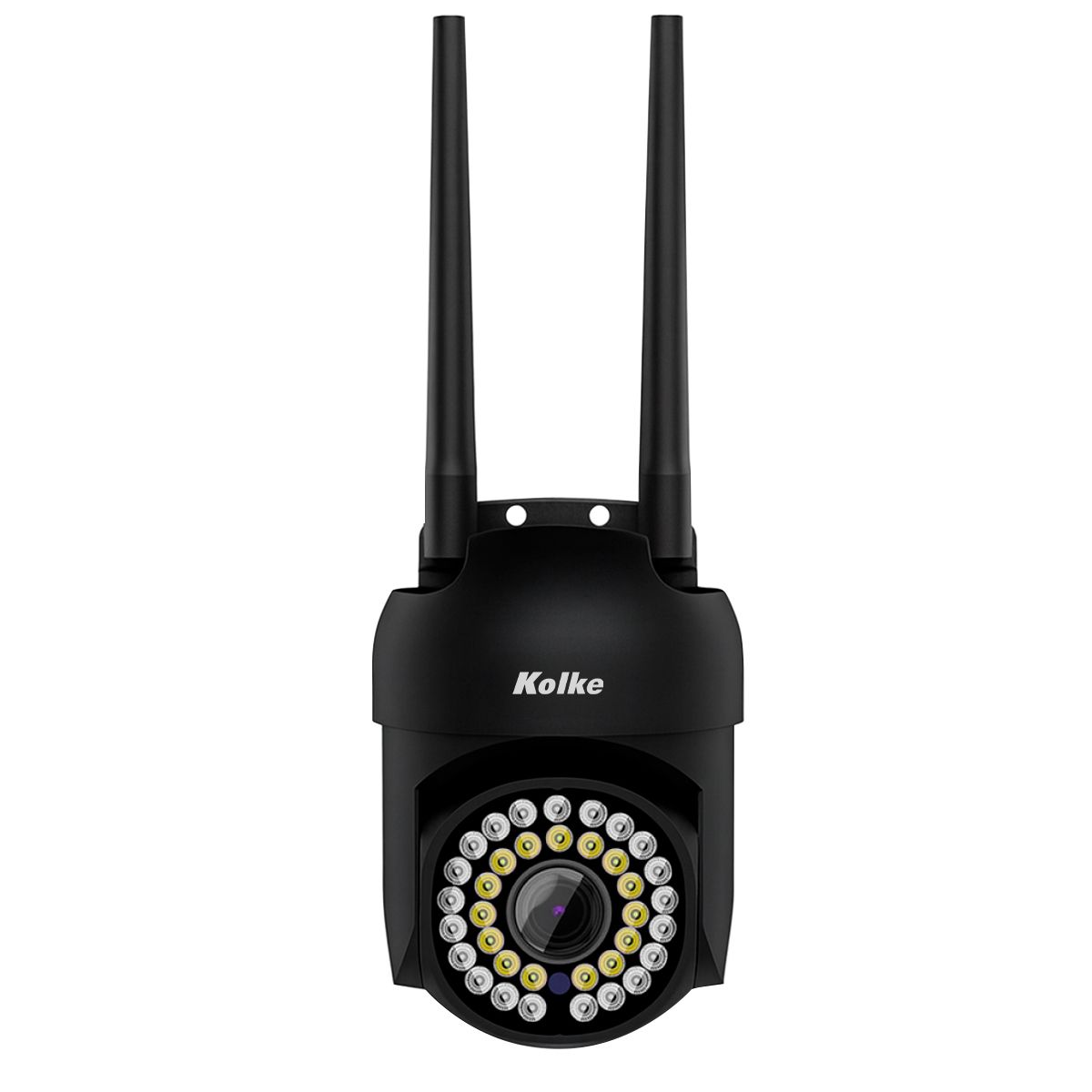 KOLKE - Cámara Seguridad Kolke PTZ 2MP Visión Nocturna Color Audio