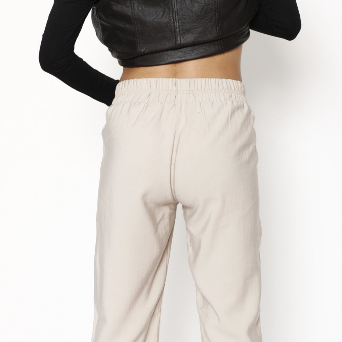 NALA - Pantalón Maternal Beige Nala Maternity