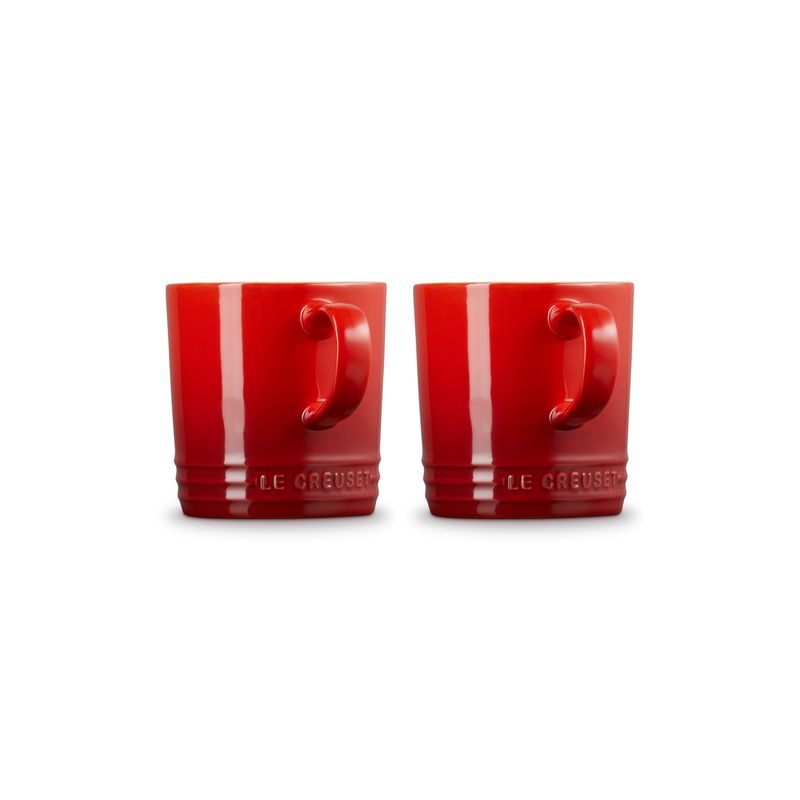LE CREUSET - Le Creuset SET 2 TAZAS 350ML CEREZA Cerámica